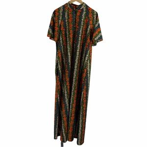 Vintage Flowered Kaftan MuuMuu